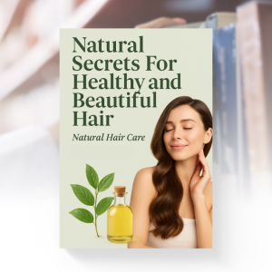 Cover of Natural Secrets for Healthy and Beautiful Hair – Herbal and DIY tips for shiny, strong hair
