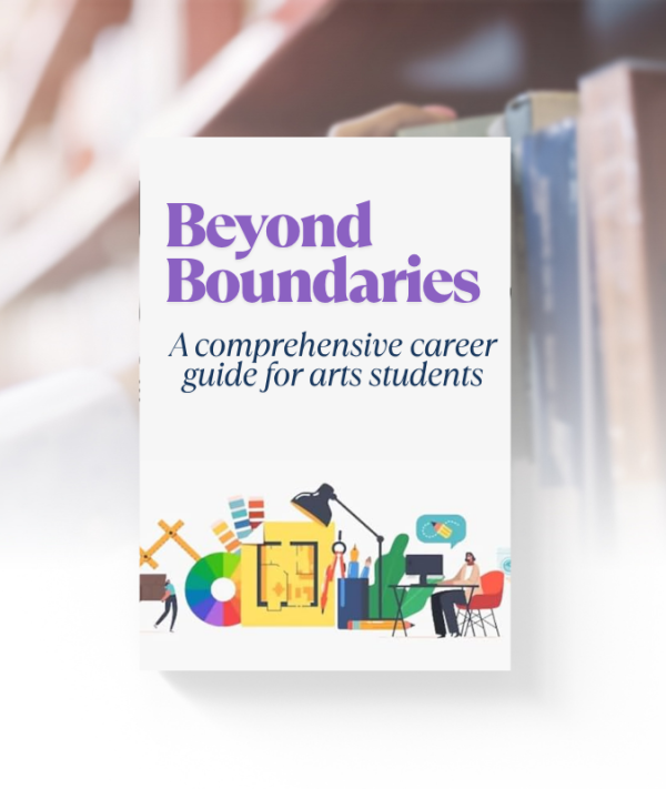 Cover of Beyond Boundaries – Career guide for arts students exploring diverse and creative fields