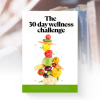 the 30-day wellness challenge ebook cover – daily health habits, mental wellness, and fitness journey