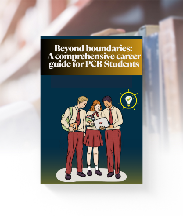 Cover of Beyond Medicine – Career guide for PCB students exploring non-medical fields