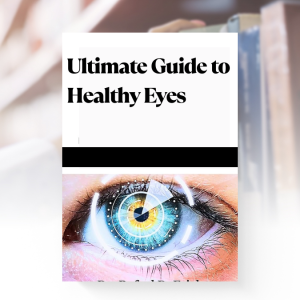 ultimate guide to healthy eyes ebook cover – natural eye care tips, vision improvement, and eye health guide