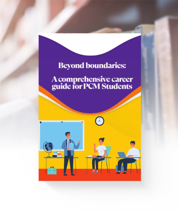 Cover of Beyond Engineering – Career guide for PCM students exploring non-engineering fields